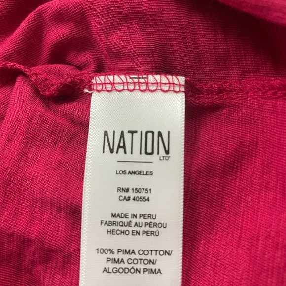 NATION Ltd. NWT shirt - Picture 5 of 5